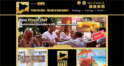 Desktop Screenshot of flyingpigibiza.com